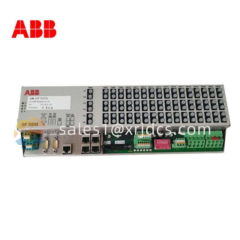 ABB 3BHE022294R0103 GFD233A103 Excitation Controller Module2